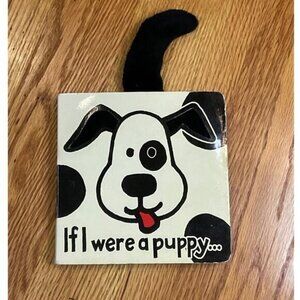 "If I Were A Puppy" Jellycat Board Book With Plush Tail